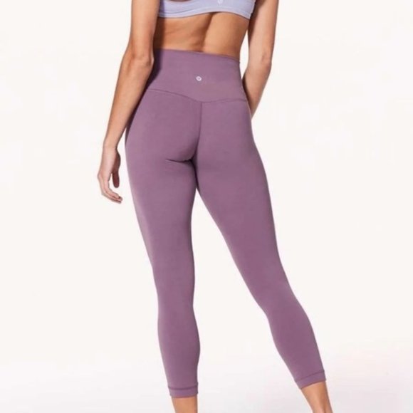 lululemon athletica Pants - lululemon Align 25" smoked mulburry 4